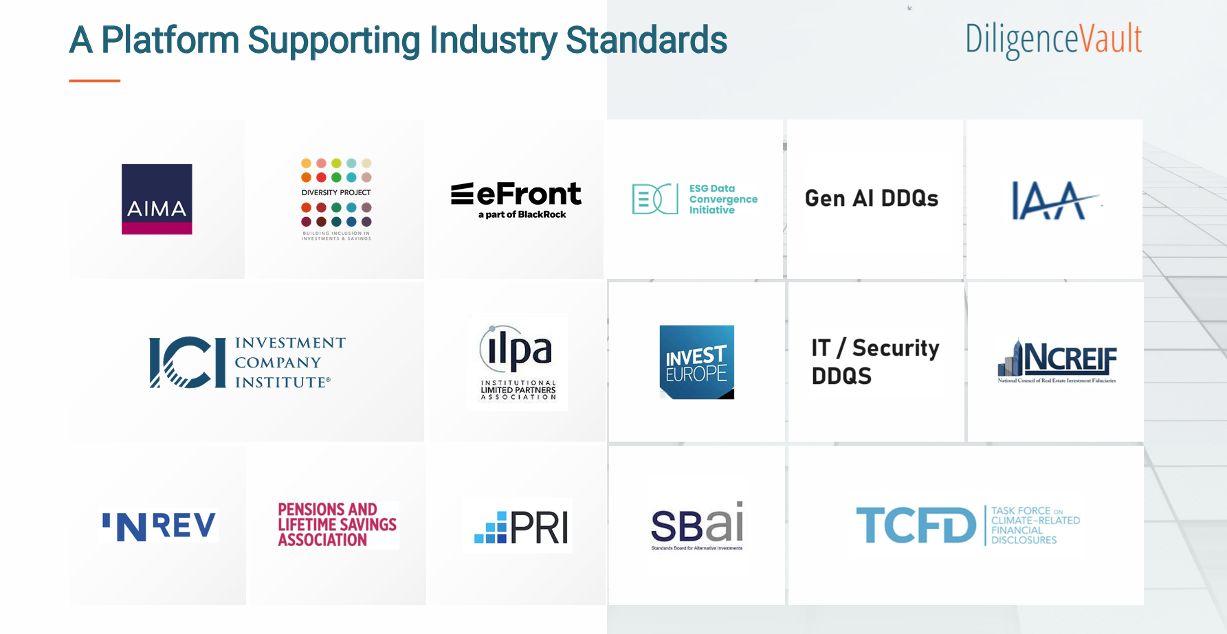 Due Diligence Questionnaire On DiligenceVault