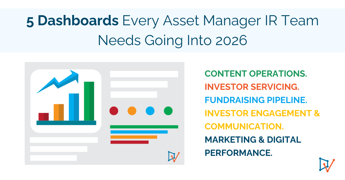 5 Dashboards Every Asset Manager IR Team Needs Going Into 2026