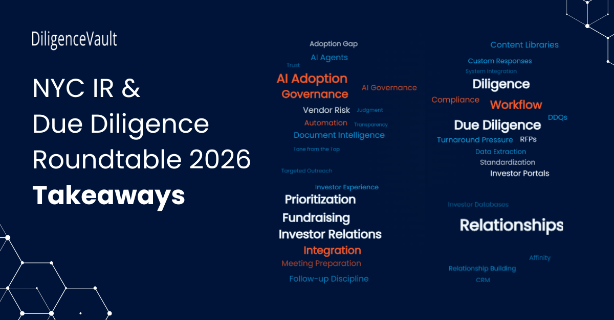 NYC IR Roundtable Takeaways