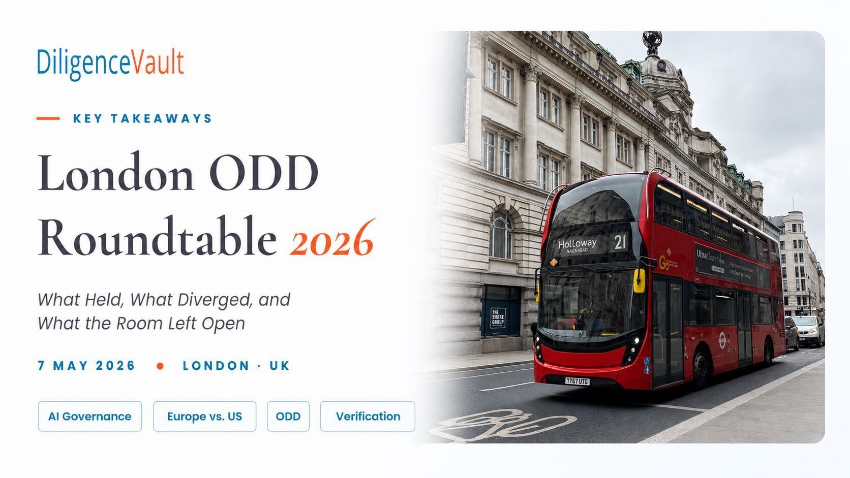 London ODD Roundtable Key Takeaways - DV